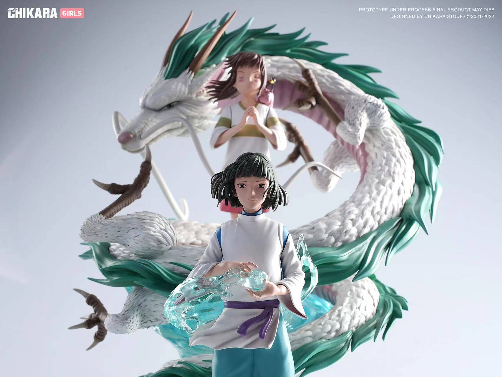 Chikara Studio Spirited Away Chihiro and Haku | Mirai Collectibles