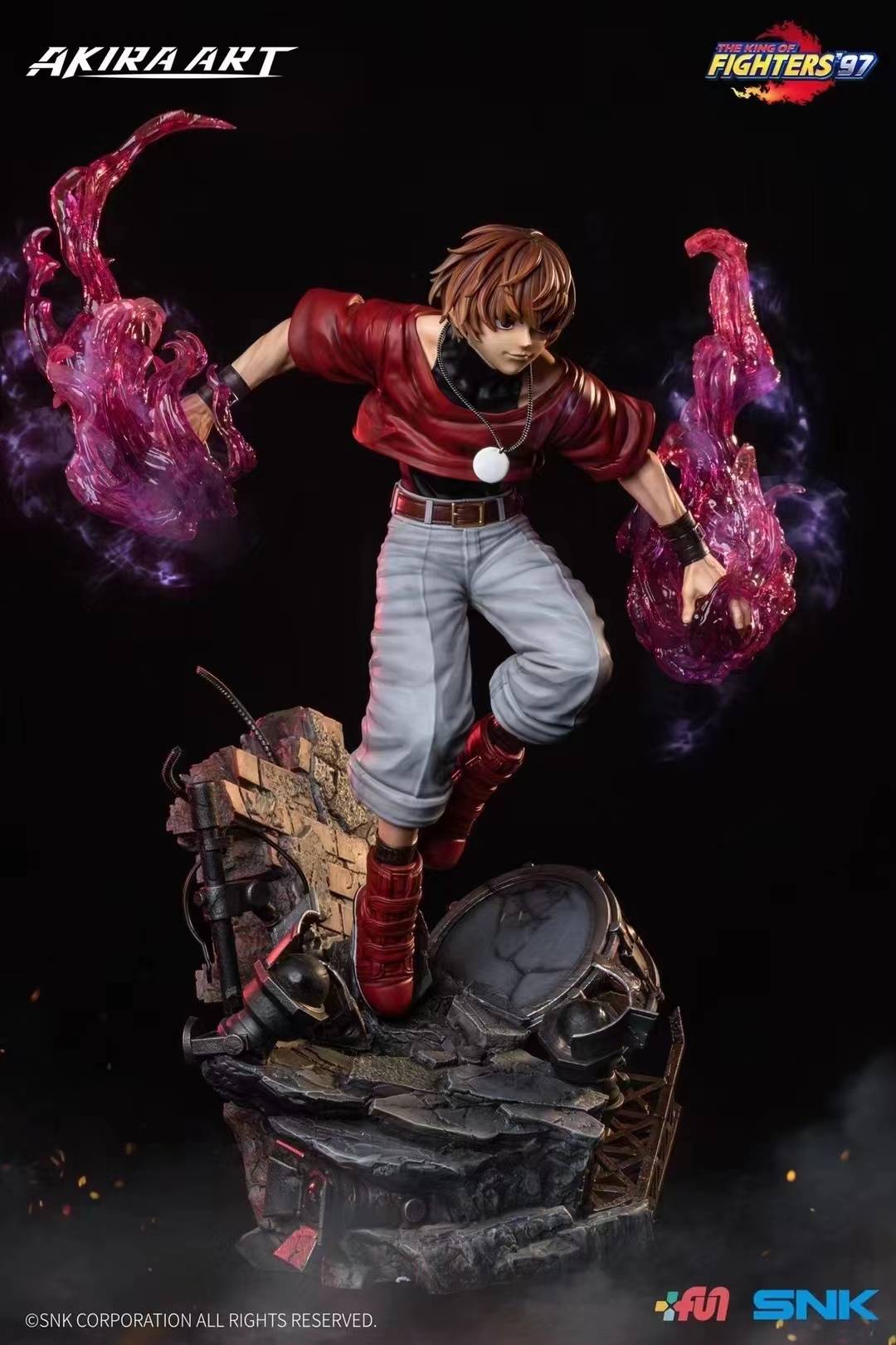 Akira Art SNK The King of Fighters 97 Chris 1/4 Sclae Licensed