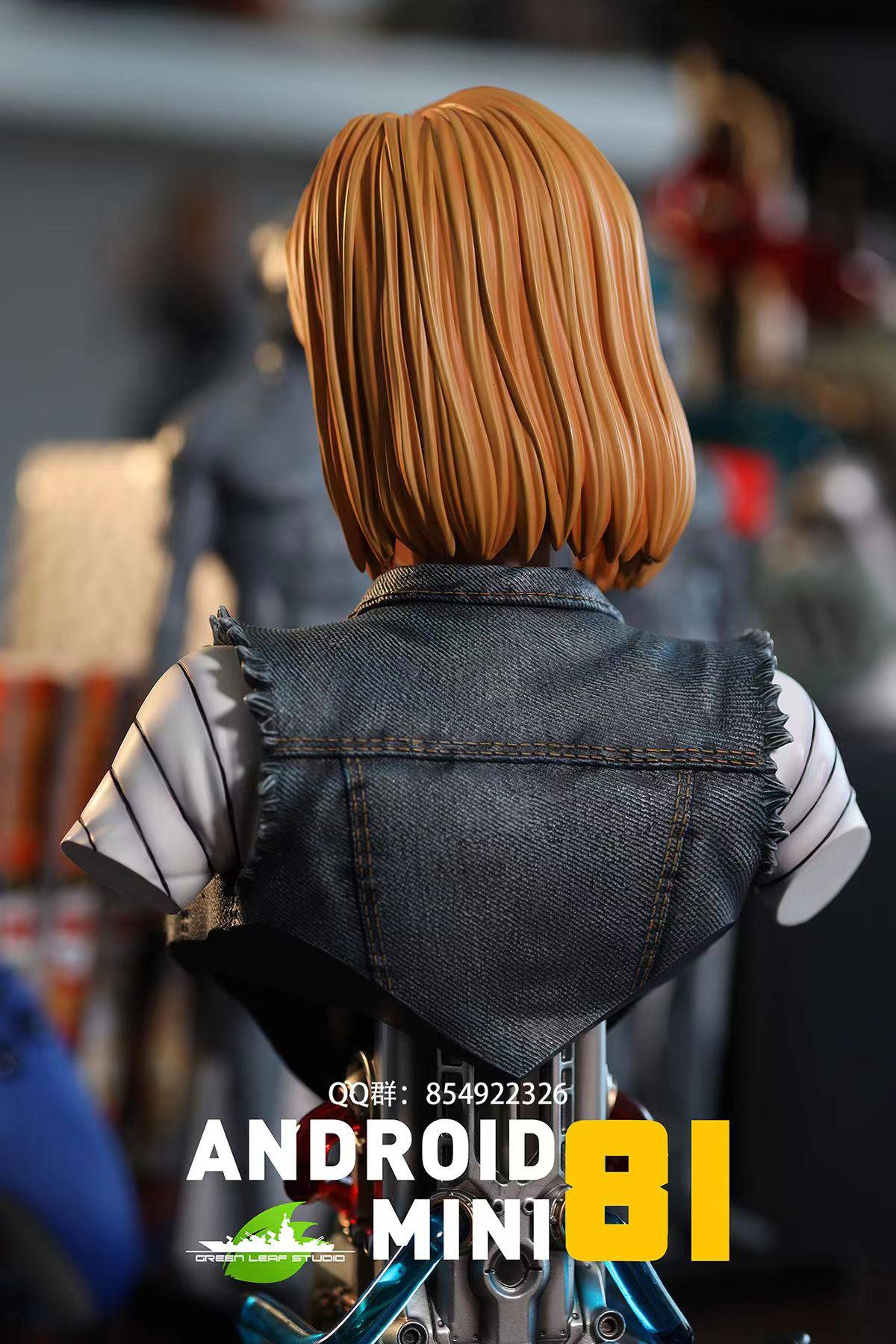 Green Leaf Studio Dragon Ball Z Android 18 Mini Bust | Mirai