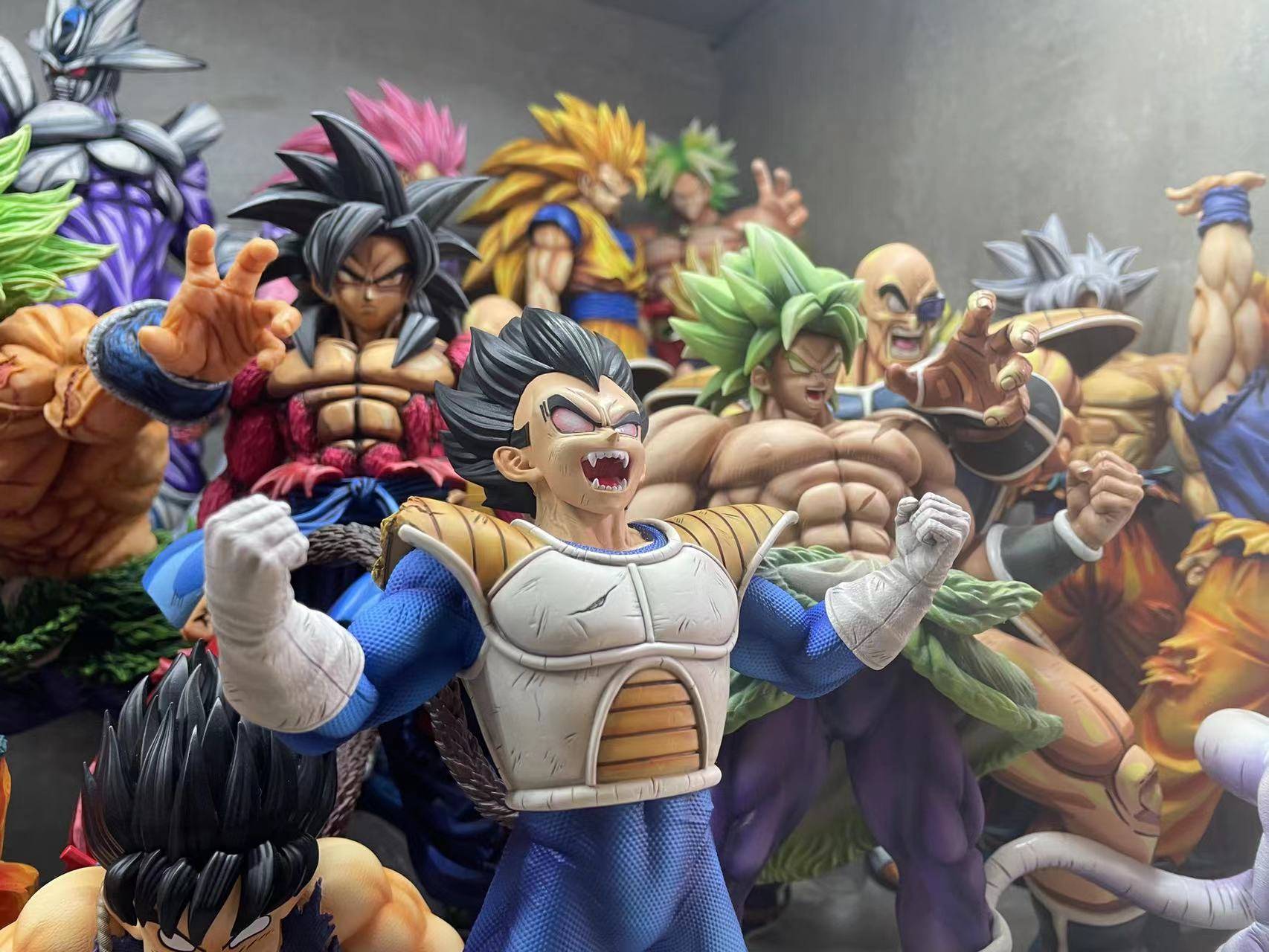 Sky Top Studio Dragon Ball Z Vegeta Transformation | Mirai