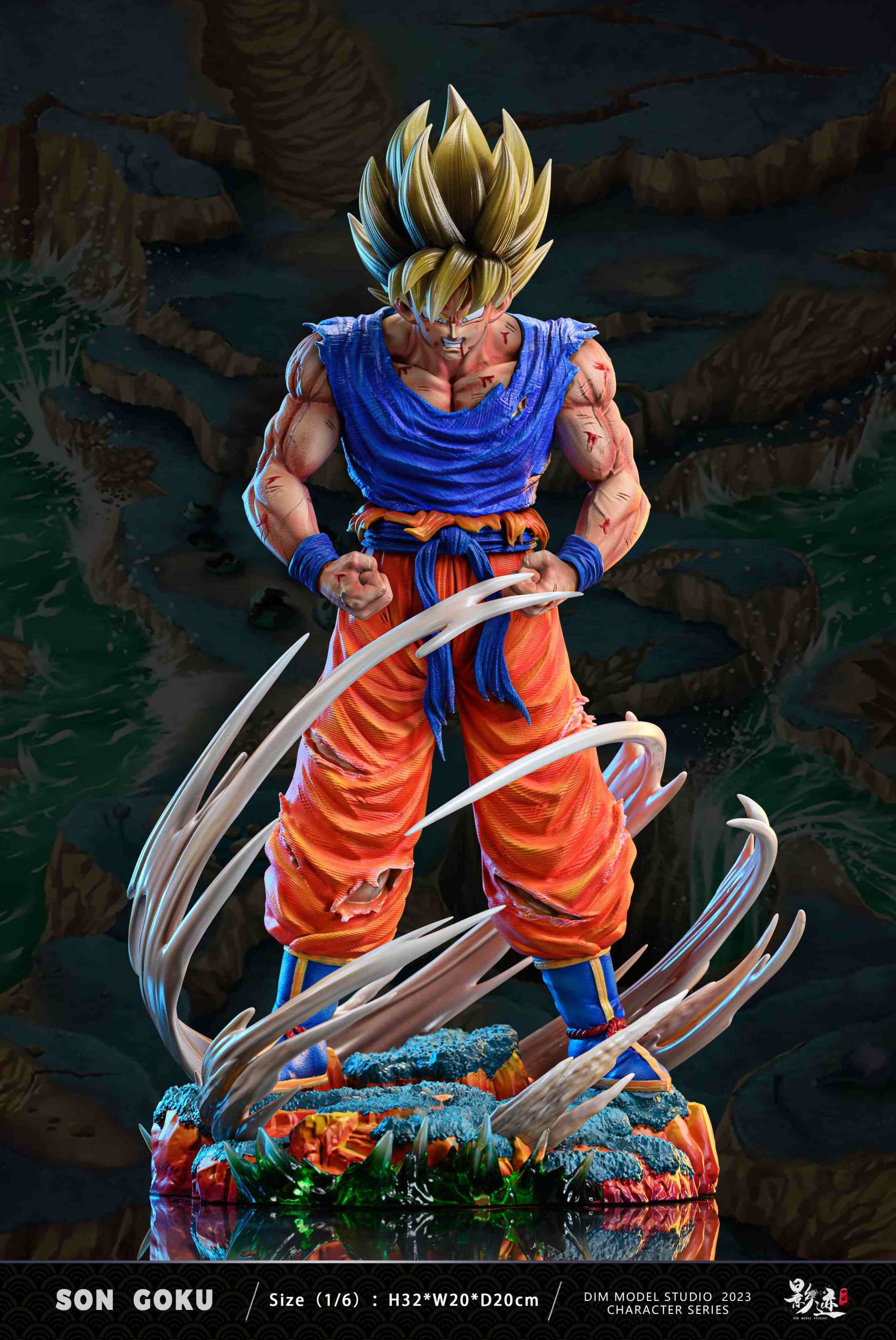 Dim Model Studio Dragon Ball Z SSJ Goku | Mirai Collectibles
