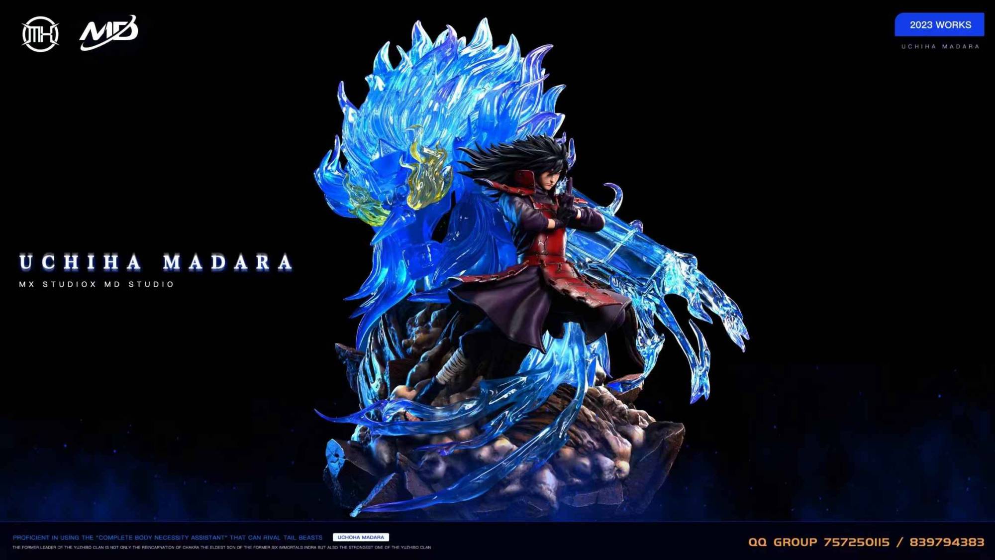 MX x MD Studio Uchiha Madara | Mirai Collectibles