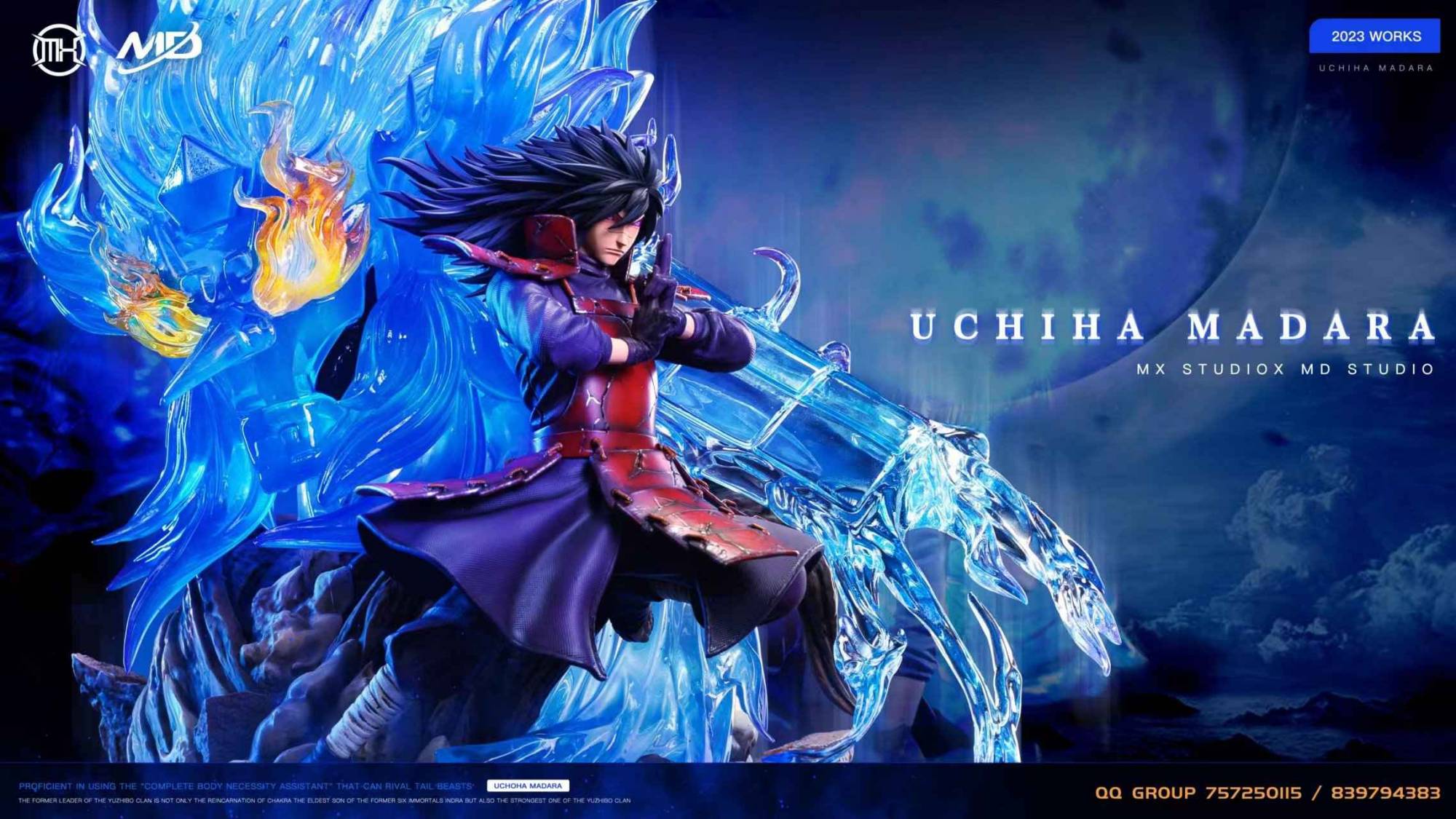 MX x MD Studio Uchiha Madara | Mirai Collectibles