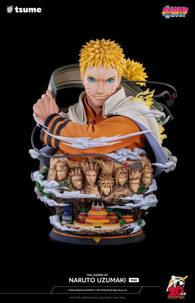 Tsume The Legend of Naruto Uzumaki Licensed 1/1 Scale Bust | Mirai