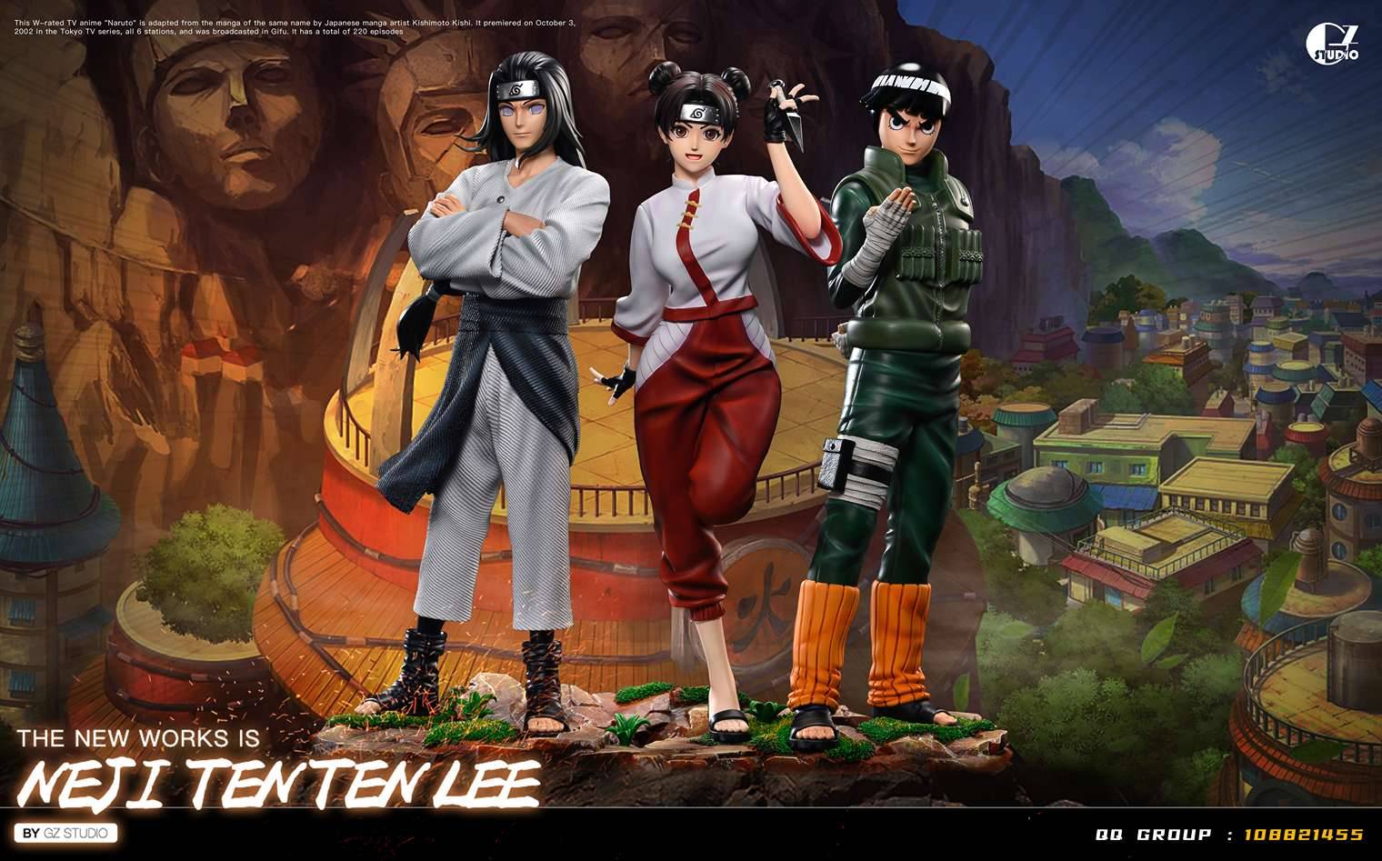 GZ Studio Neji, Tenten and Lee 1/6 | Mirai Collectibles