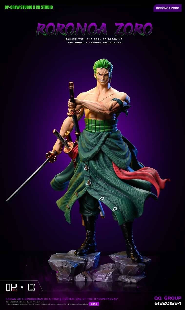 OP Crew x Cousin Brother - Zoro Pop Max | Mirai Collectibles
