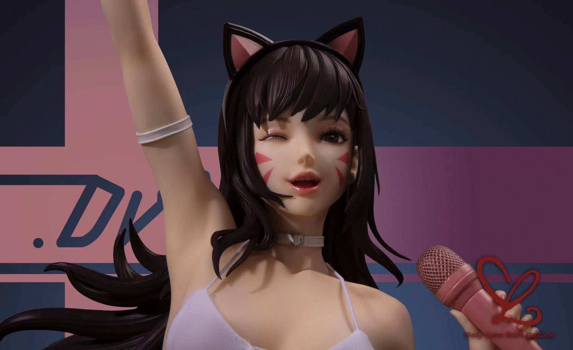 Only love work station D.va ディーヴァ 1/4 Only Love Workstation - Hana D.Va 1/4 | Mirai Collectibles