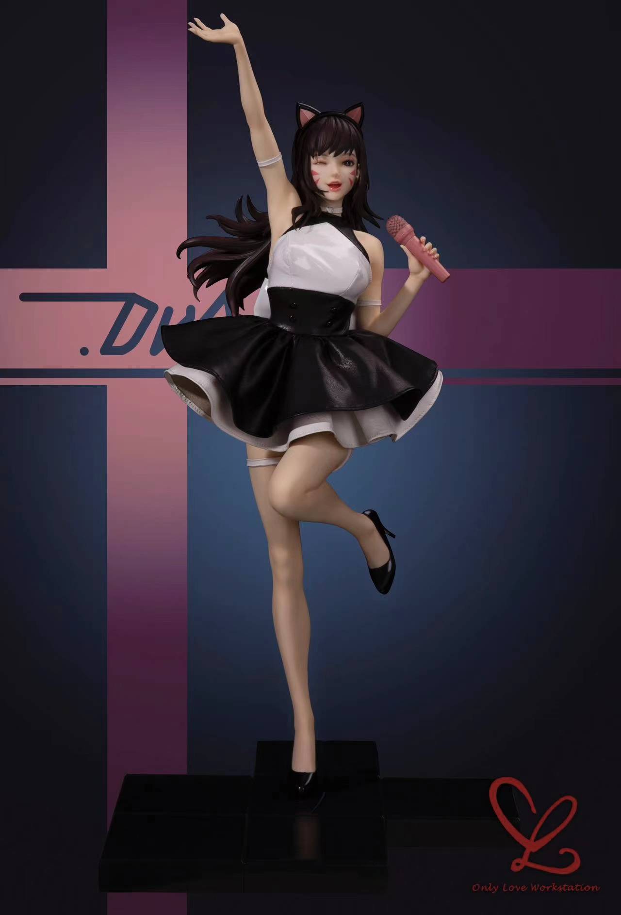 Only Love Workstation - Hana D.Va 1/4 | Mirai Collectibles