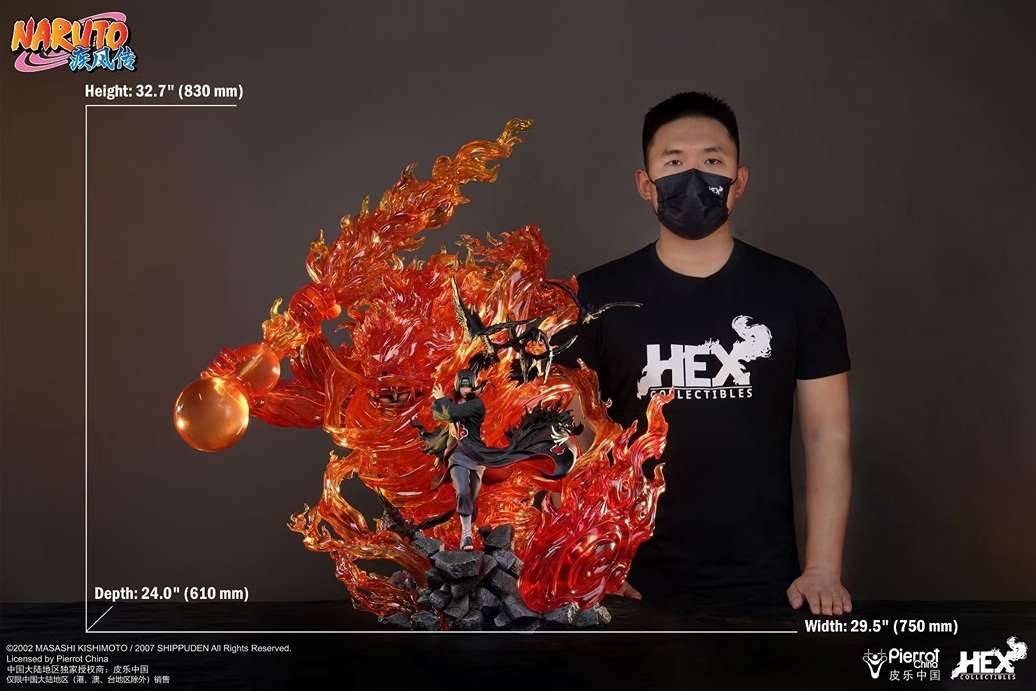 Hex Collectibles - Uchiha Itachi 1/8 | Mirai Collectibles