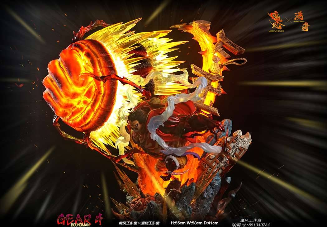 More Fun Studio x Monkey D Studio - 4th Gear Luffy | Mirai