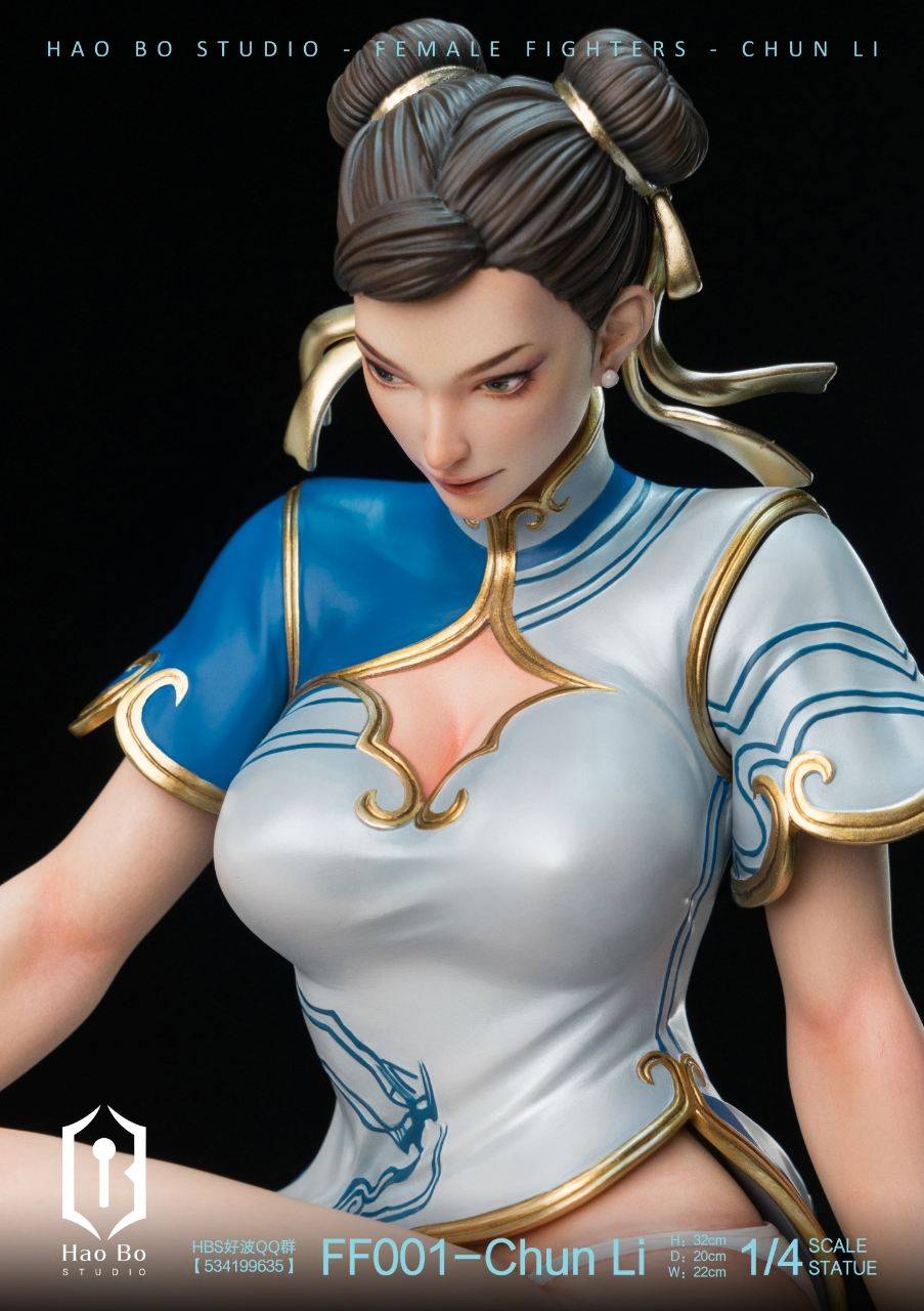 HAO BO 春麗　1/4 海外ガレキ　フィギュア Hao Bo Studio Street Fighter Chun Li | Mirai Collectibles