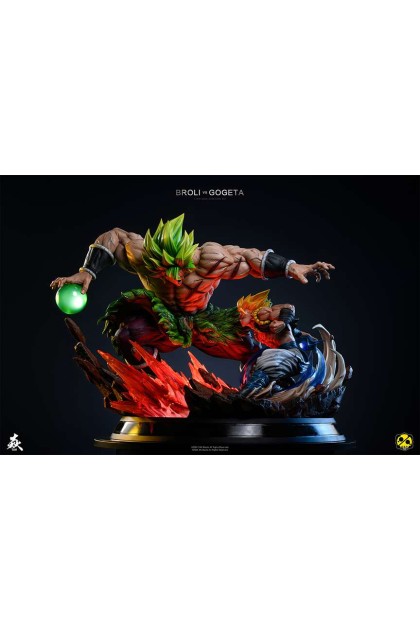 Figurines Dragon Ball Z Gogeta & Broly Match Makers - Lot De 2 Neuves Banpresto 2024