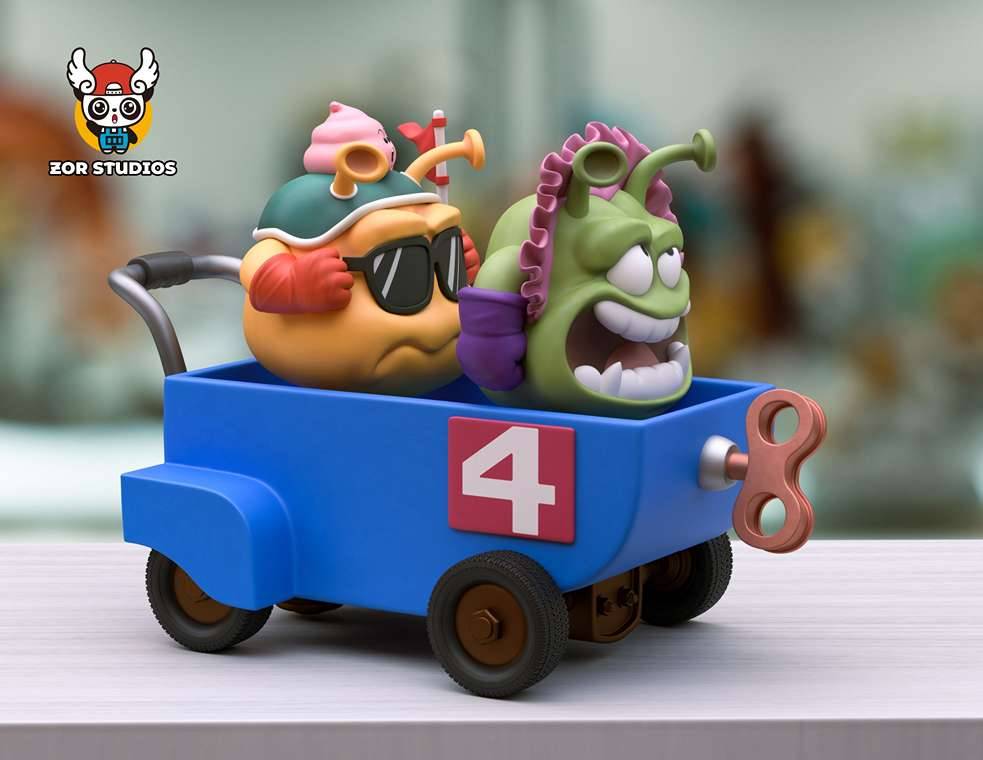 ミニカー nikonikoking Zor Studio - King Nikochan and Servant | Mirai Collectibles