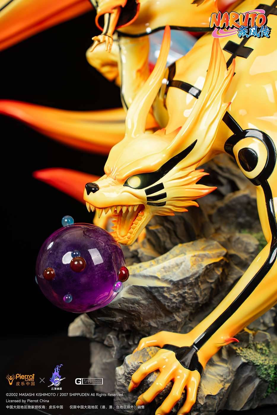 Pierrot China x YDZX - Uzumaki Naruto Kurama 1/6 Licensed Statue