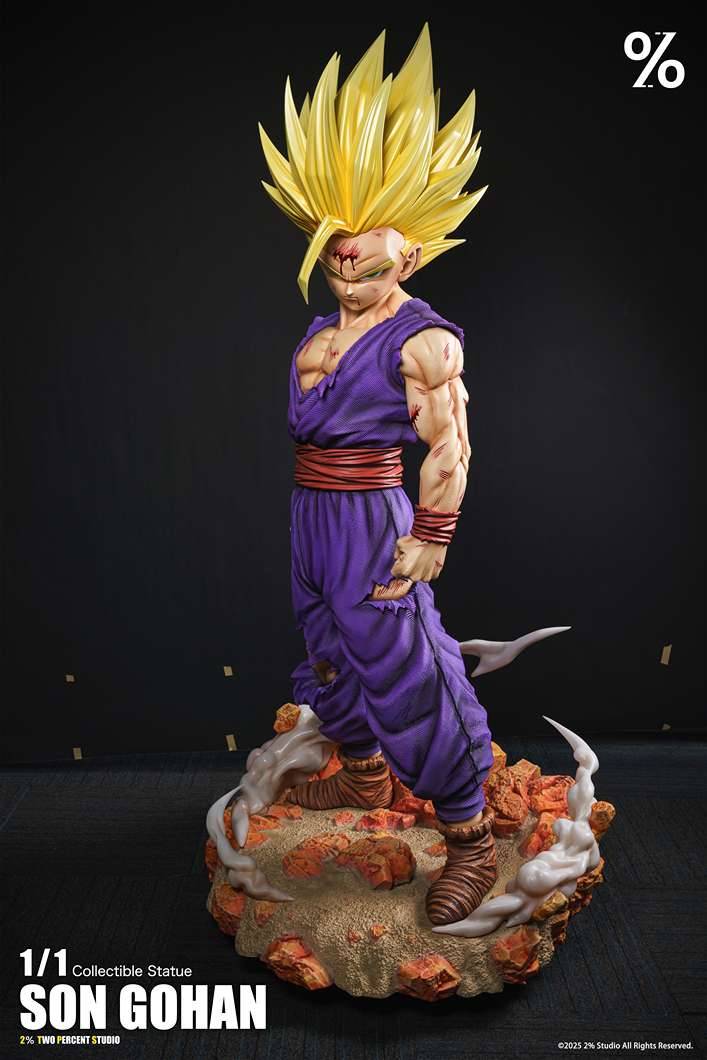 Two Percent Studio - SSJ2 Gohan 1/1 | Mirai Collectibles