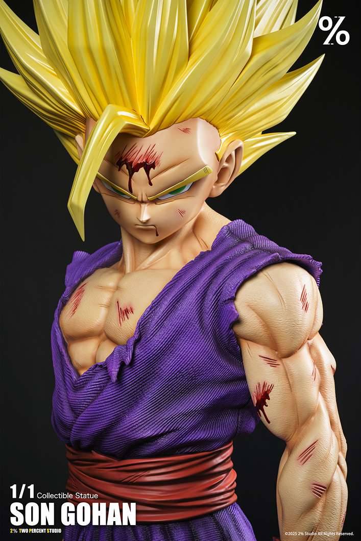 Two Percent Studio - SSJ2 Gohan 1/1 | Mirai Collectibles