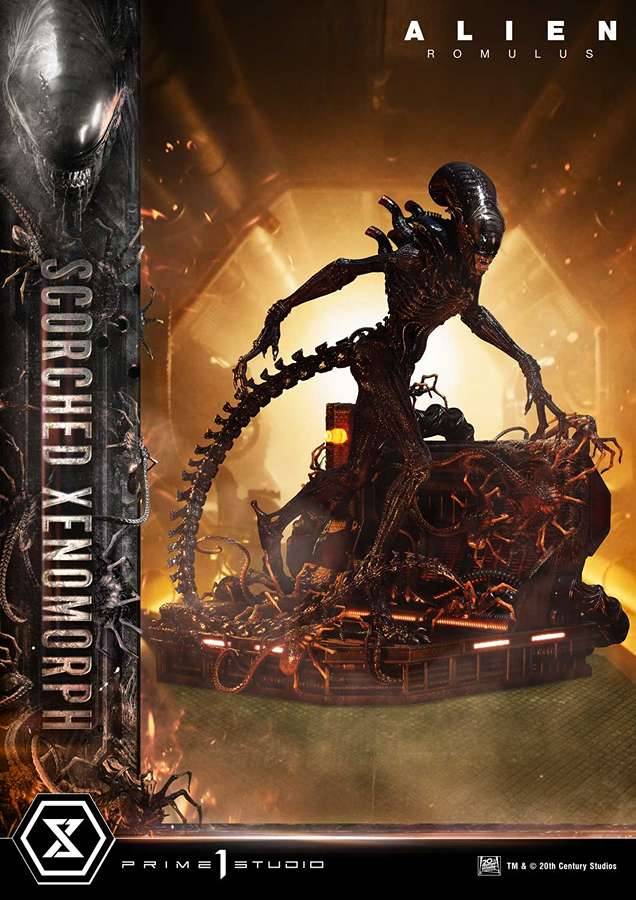 MH様10【1855】九尾彫りスフィア ゴールデンオブシディアン Prime 1 Studio - Scorched Xenomorph 1/3 | Mirai Collectibles