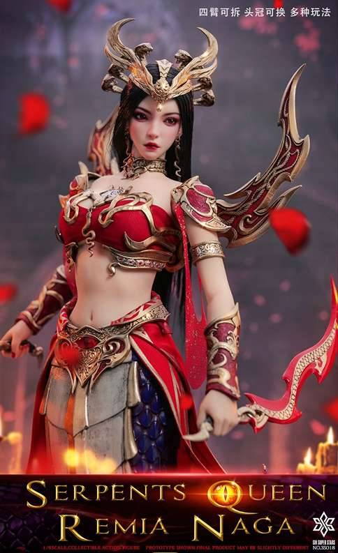 3STOYS Studio - Serpent Queen Remia Naga Articulated Action Figure