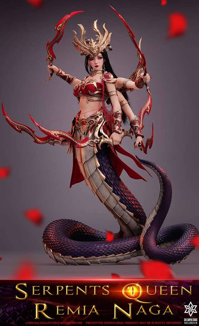 3STOYS Studio - Serpent Queen Remia Naga Articulated Action Figure