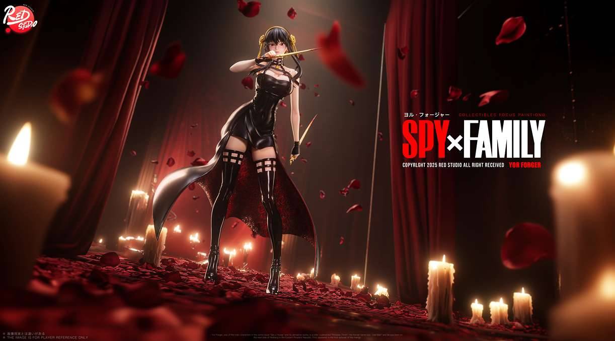 yor forger red dress Sega Spy x Family Premium Yor Forger (Plain Clothes Ver.) Figure