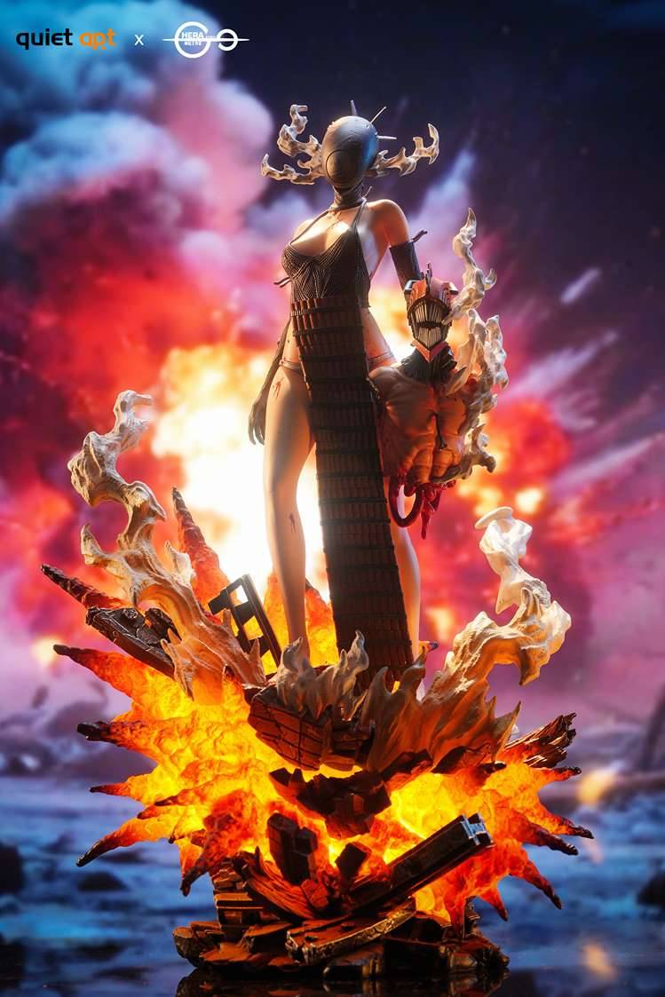 Quiet Art x Hera Studio - Love x Power x Chainsaw 1/6 | Mirai