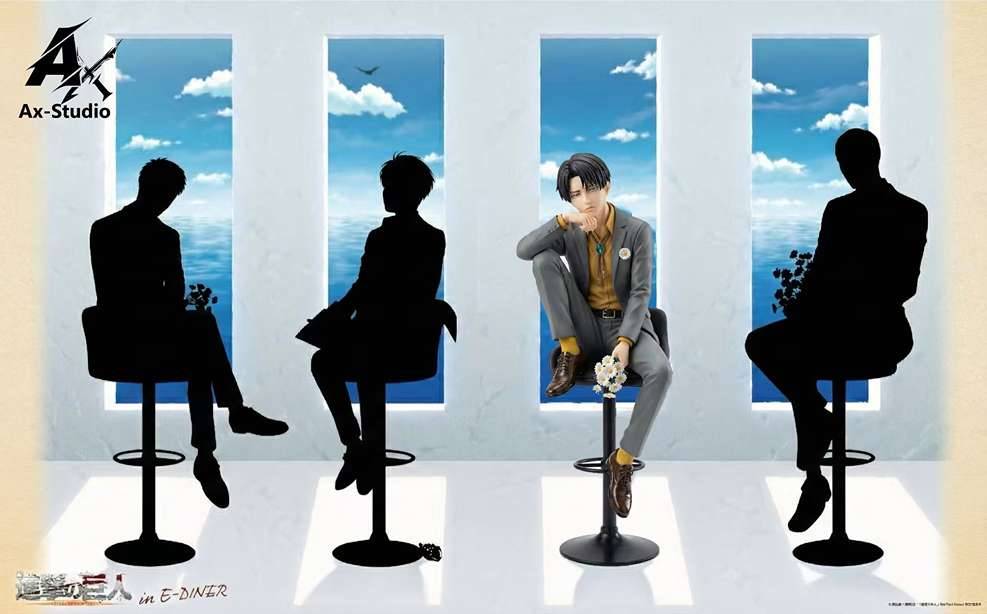 AA x AX Studio - Sitting Levi Ackerman | Mirai Collectibles