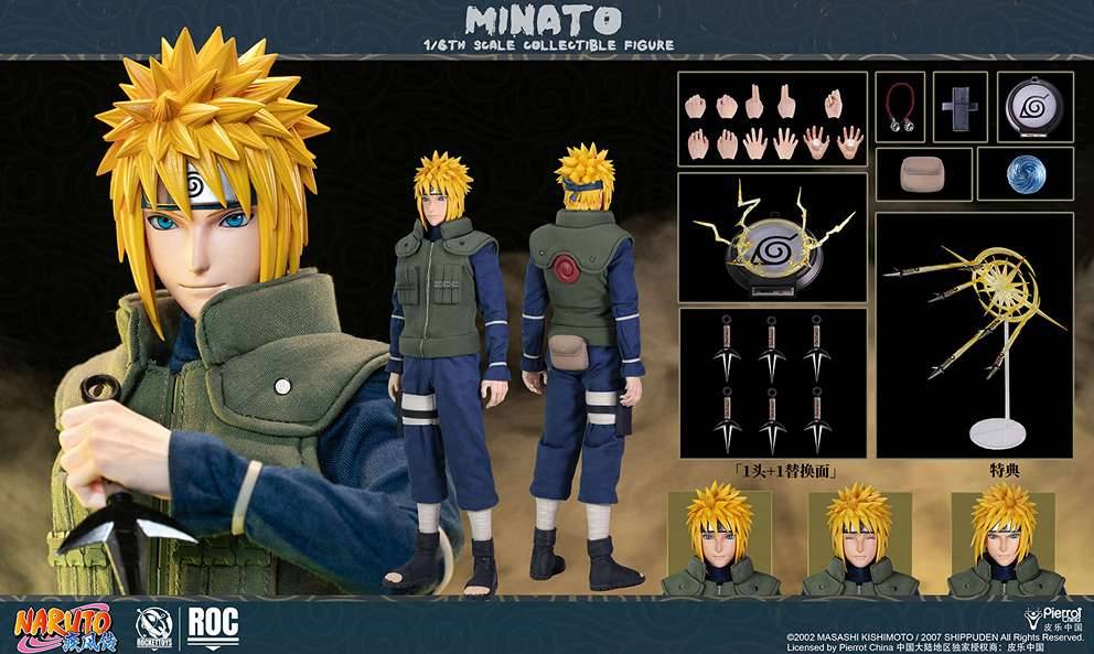 Pierrot China Studio - Namikaze Minato Yellow Flash 1/6 Licensed