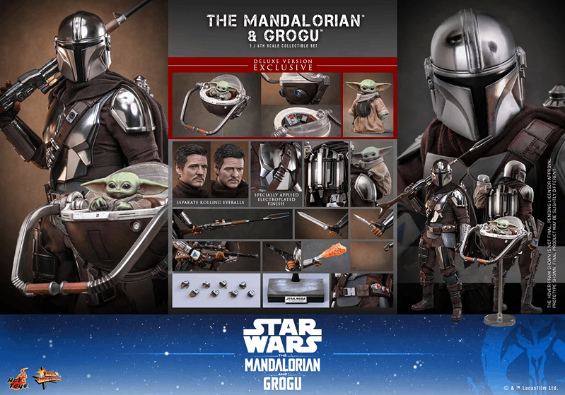 Hot Toys Studio - The Mandalorian x Grogu 1/6 | Mirai Collectibles