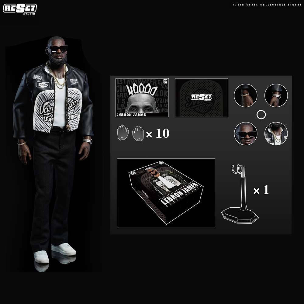 Reset Studio - Lebron James Jacket Version 1/6 | Mirai Collectibles