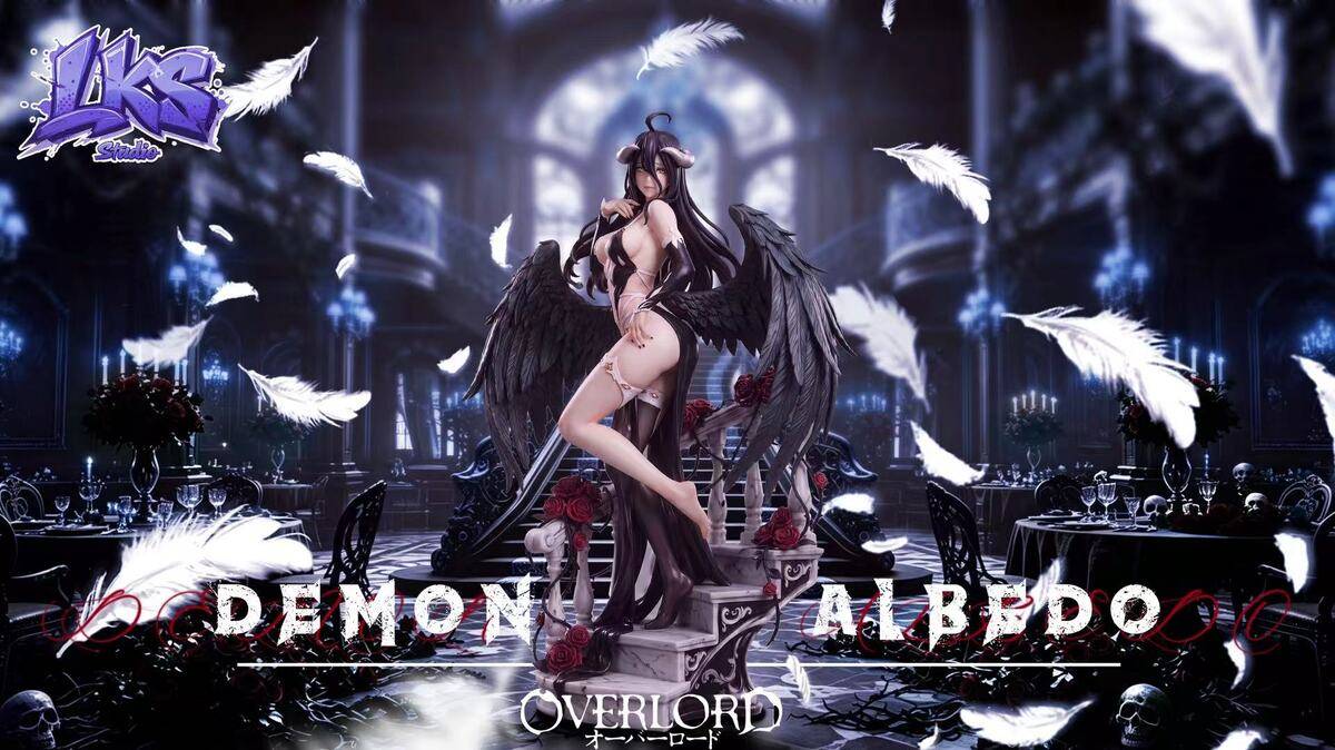 albedo black dress LKS Studio albedo black dress art