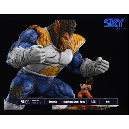 Sky Top Studio Dragon Ball Z Mr Satan and Vegeta | Mirai Collectibles