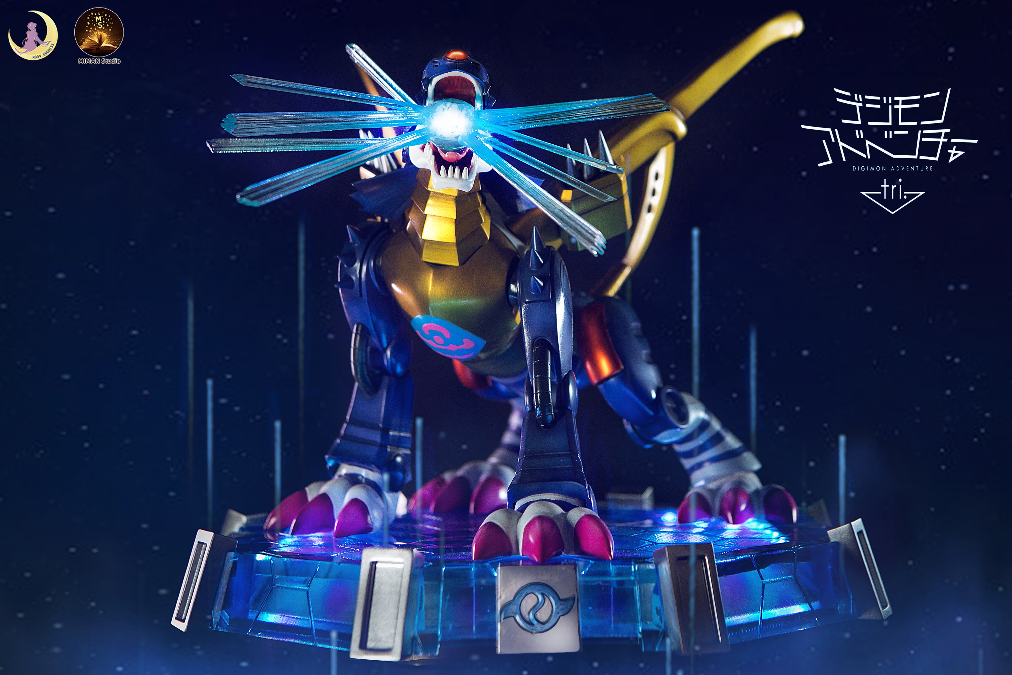 Moon Goddess X Miman Studio Digimon Adventure Metalgarurumon Mirai moon-goddess-x-miman-studio-digimon-adventure-metalgarurumon-mirai